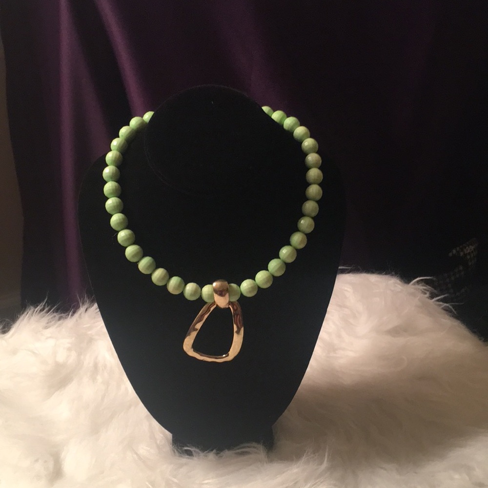 Green necklace